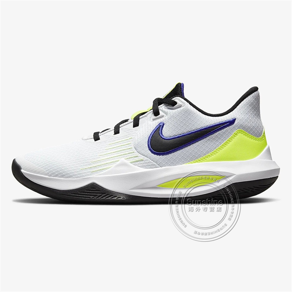 耐克男鞋nikeprecision5缓震舒适轻便透气男士篮球鞋低帮运动休闲鞋