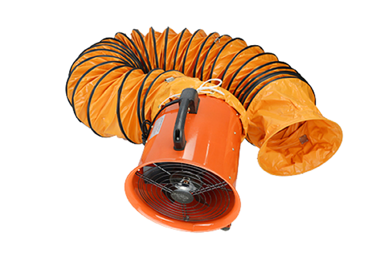 格伯尔手提移动轴流风机大功率通风机工业船用60hz电动送风机排风 200