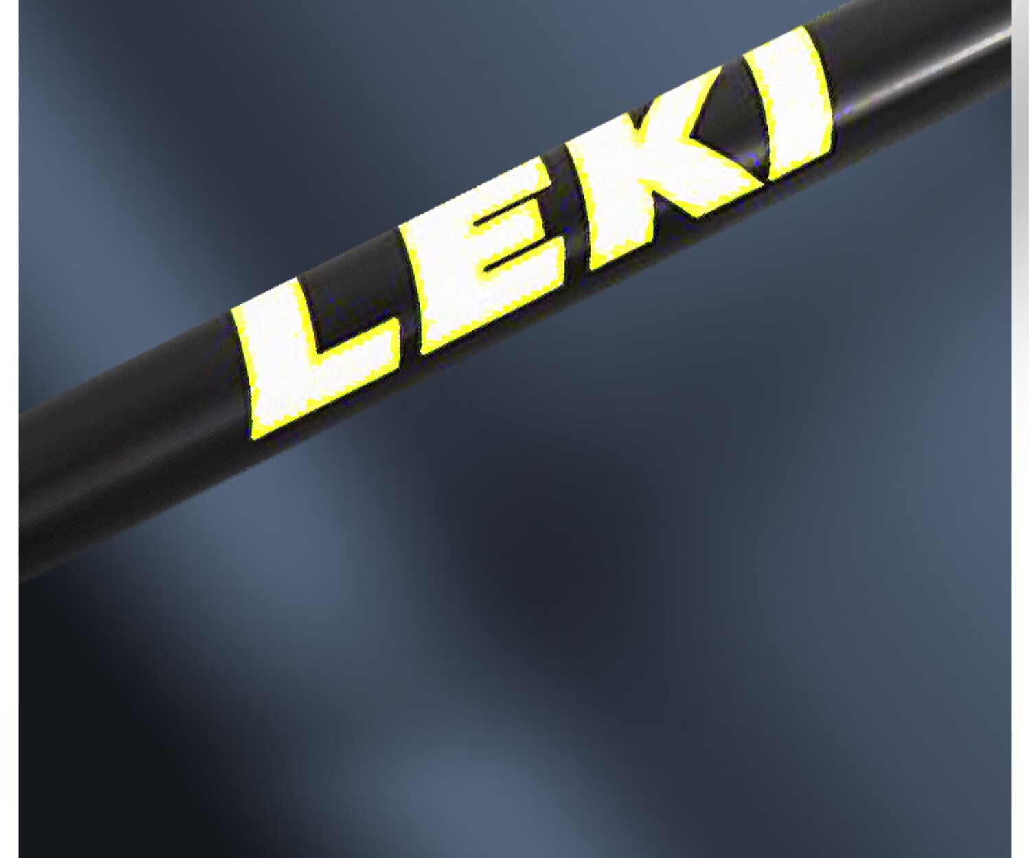 leki leki滑雪 冬季新品 碳纤维轻质高山滑雪杖 2022中国定制款小回转