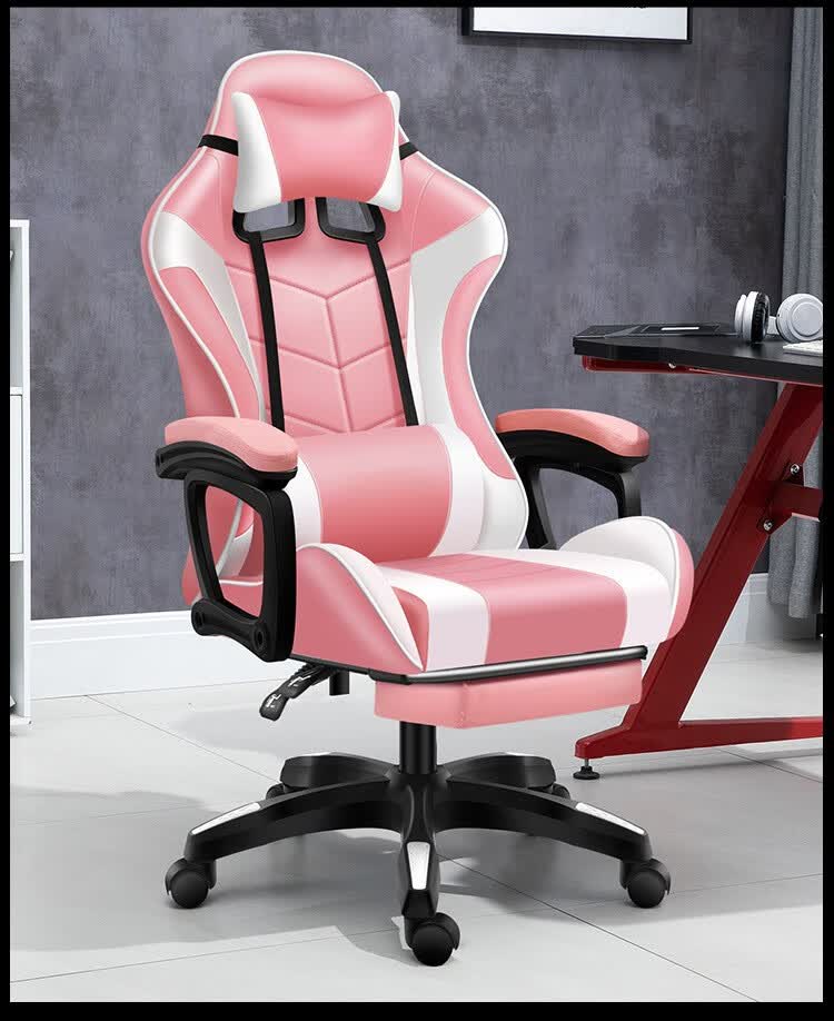 电竞椅电脑椅家用靠背椅可躺办公椅学生学习转椅宿舍游戏座椅直播椅