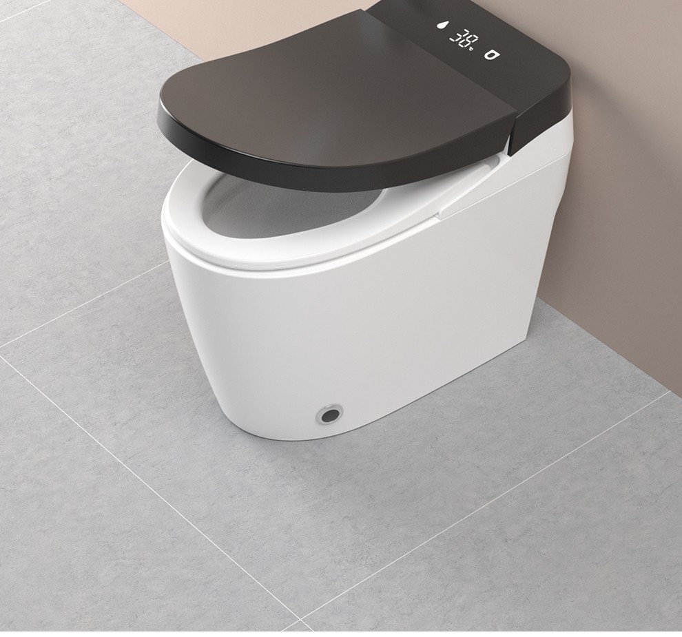 日本bto智能马桶一体机无水压要求声控泡沫盾电解水杀菌坐便器标配版