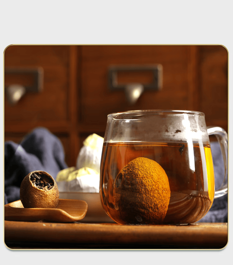 赏语柠香小青柑茶叶普洱茶熟茶新会青柑陈皮云南普洱柑普茶250克罐