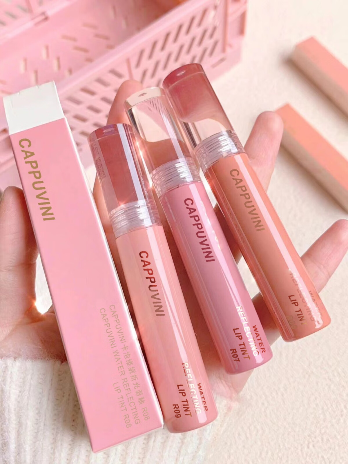 卡泡维妮cp102水折光唇釉口红糖浆唇蜜水折光唇釉水光镜面玻璃唇 09