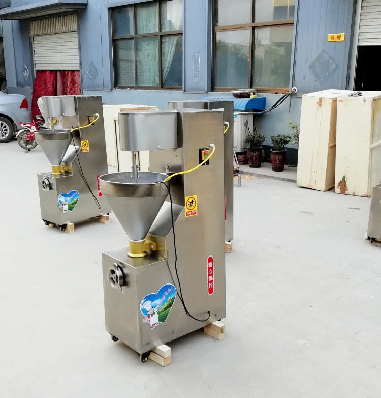 2021新款电动灌肠机全自动香肠机不锈钢腊肠灌装机小型立式灌火腿肠机