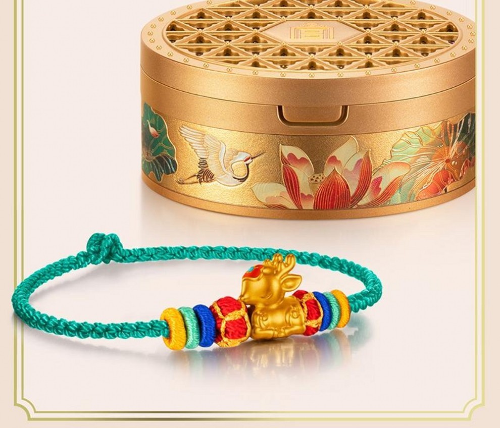 建行故宫瑞兽貔貅吉象 福虎天马 喜狮 瑞兽迎吉 手链 项链 转运珠