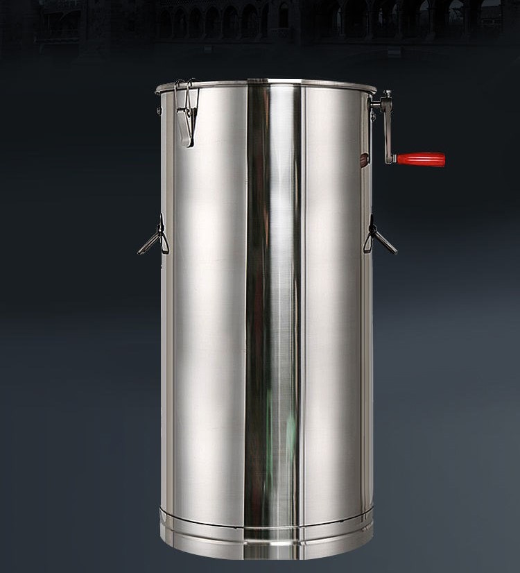 时光旧巷摇蜜机304全不锈钢加厚小型家用摇蜂蜜摇糖机养蜂工具蜂蜜