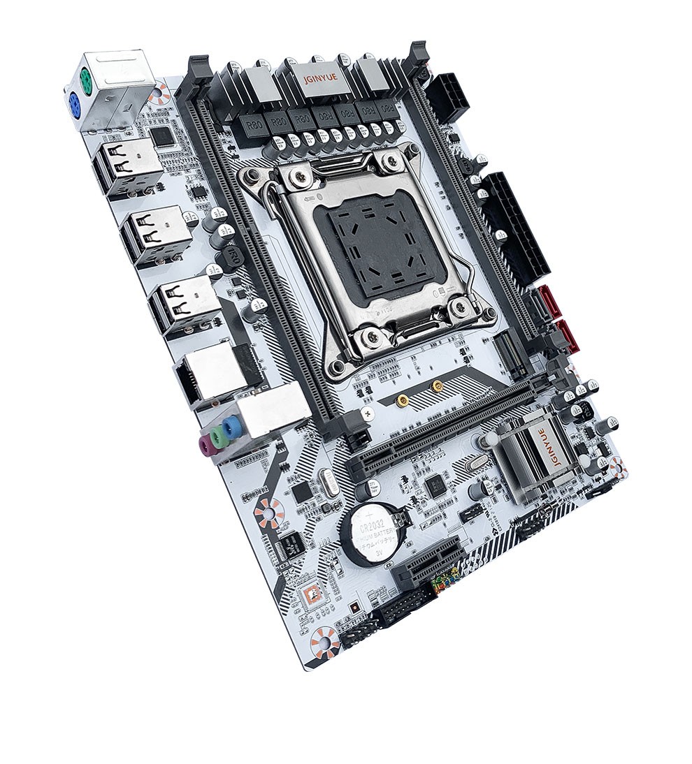 精粤x79m电脑游戏主板吃鸡lol渲染套装2011针主板至强e5268926802696