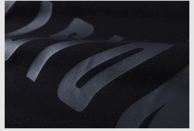 Mr.Bu Cotton 3D Letter Print Short Sleeve T-Shirt for Men, Summer New Style Comfortable Trendy, Graphite Black, L/175 15