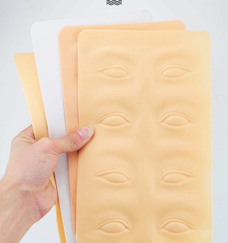 简之绣纹绣练习皮高品质纹眉仿皮新手硅胶练习假皮仿真人脸皮用品简之