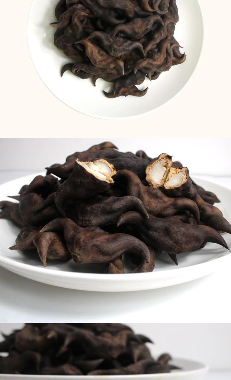 洪湖菱角新鲜现摘即食带壳老菱角米蔬菜粉糯湖北特产 去壳嫩菱角米1斤