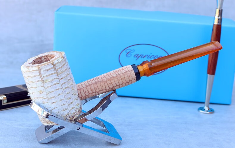 lc烟具lovecapricorn玉米烟斗密苏里型弯式直式斗个性