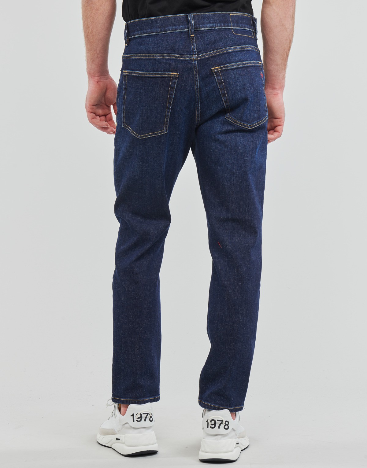 diesel迪赛尔男装时尚休闲直筒牛仔裤宽松舒适长裤子蓝色春秋2022新款