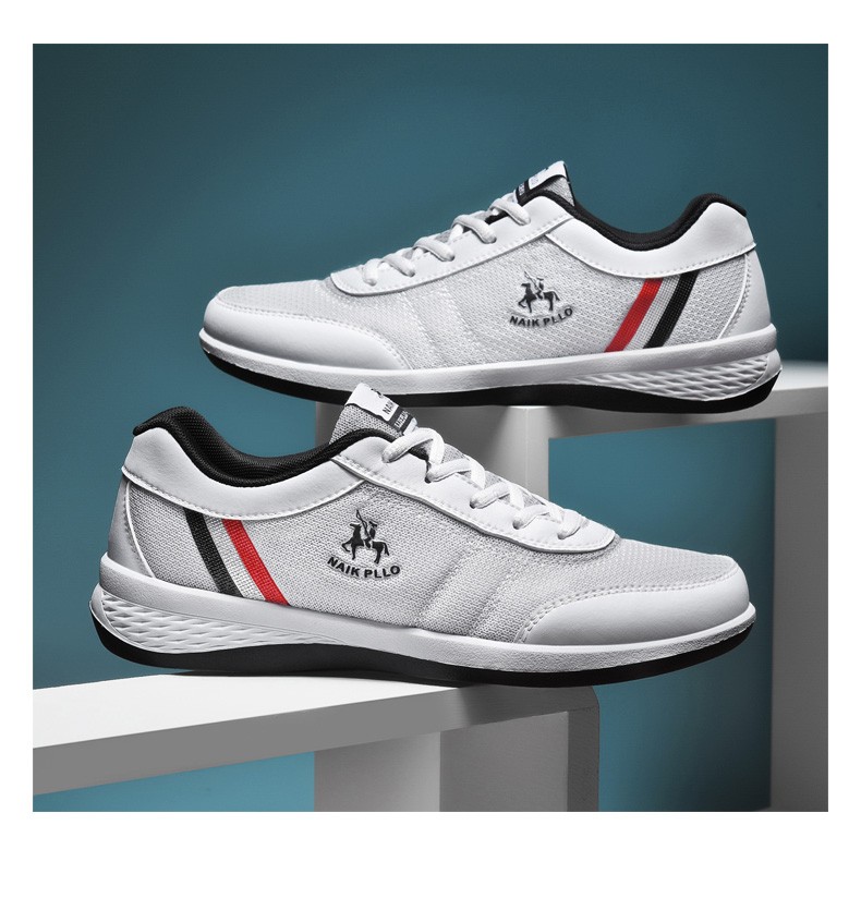 保罗naikpllo夏季男鞋透气网布休闲鞋男士网面鞋简约时尚百搭户外运动