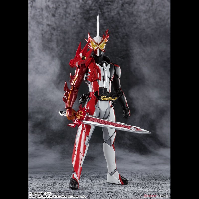 shf 假面騎士saber聖刃 手辦模型玩具禮物 15cm shf 劍閃音槍劍(22年3