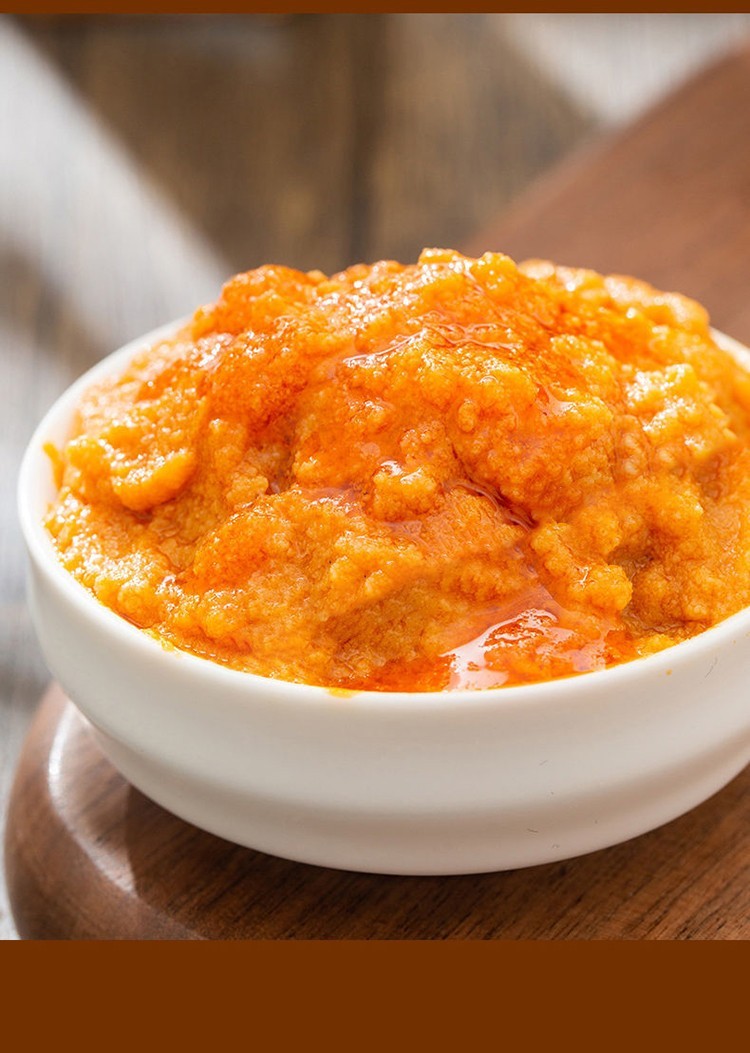 蟹黄酱250g大瓶装不辣拌饭拌面螃蟹酱膏下饭菜蛋黄酱110g香辣蟹黄酱1