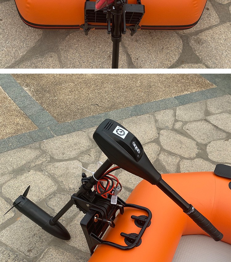 海派伦电动推进器船外机舷外机船用马达挂桨机橡皮艇海派伦12伏48型