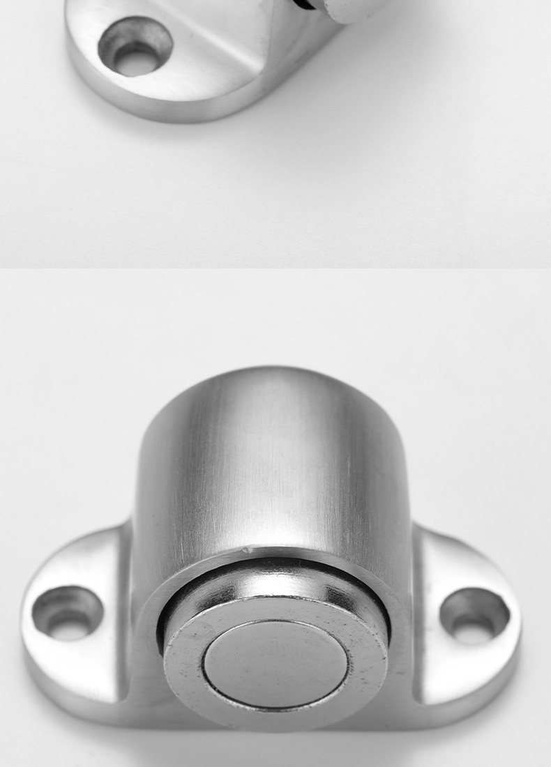 西朵304不锈钢门吸静音缓冲门挡家用卧室门防盗门防撞强磁门吸不锈钢