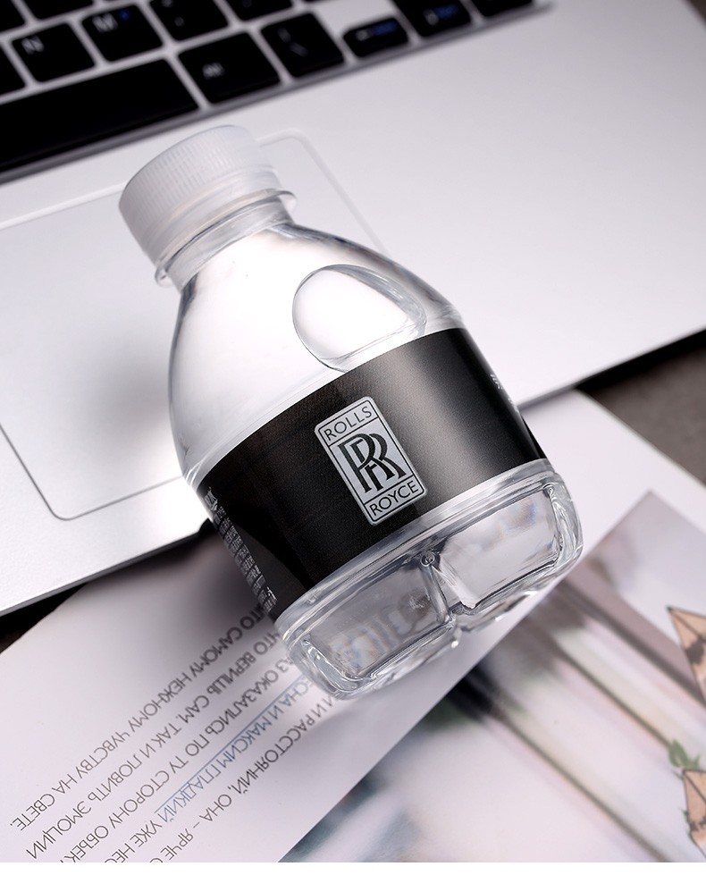 快活林矿泉水定制水logo小瓶装企业活动订做婚礼标签贴纸饮用天然水