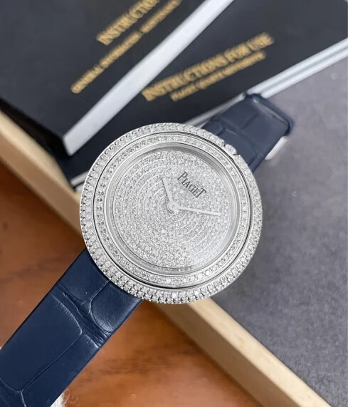 99新未使用伯爵possession系列精钢g0a43090后镶钻石英女表1289165