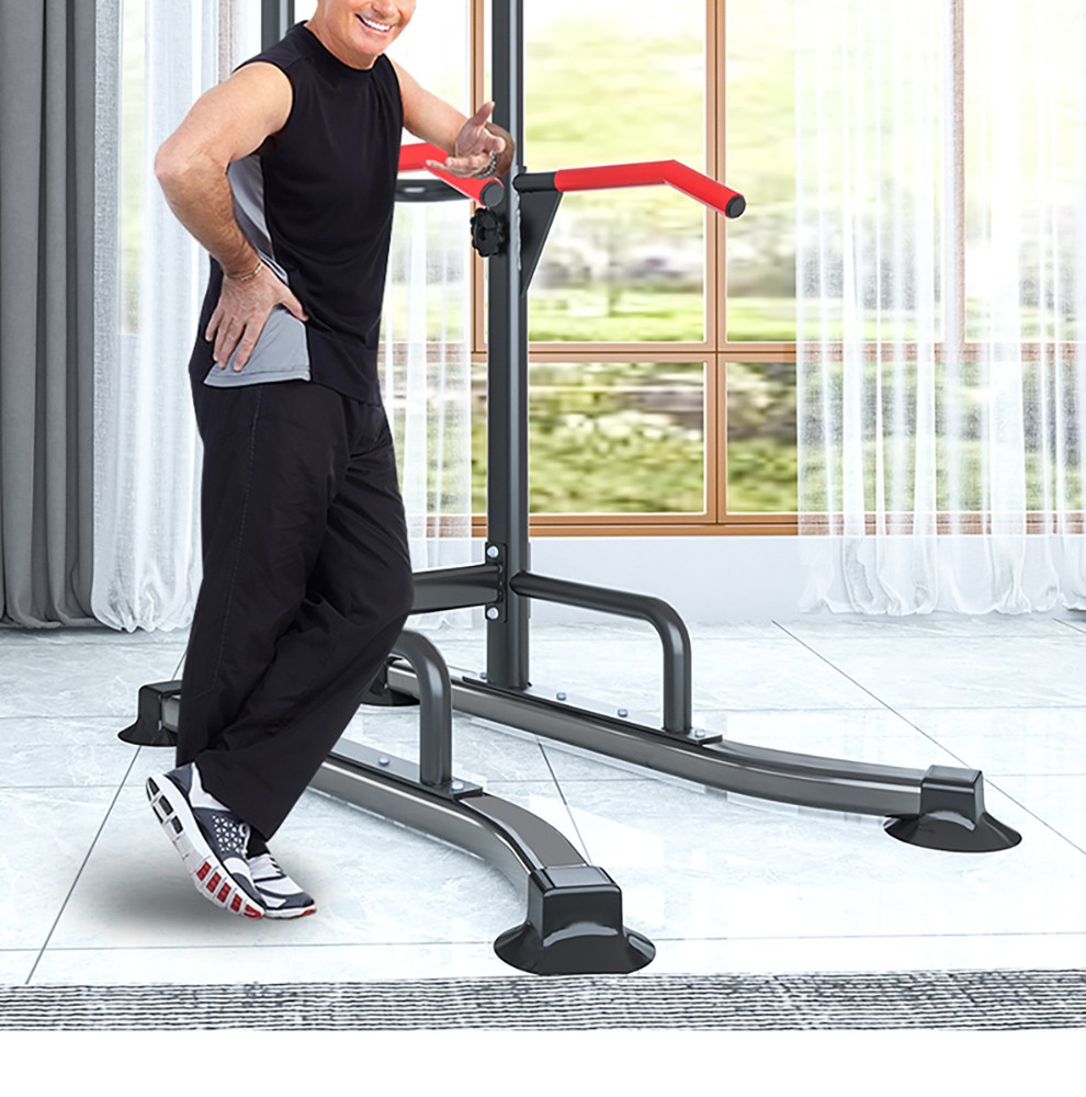 单双杠多功能儿童女士增高健身器材体育用品单杆石墨黑家用单杠升级款