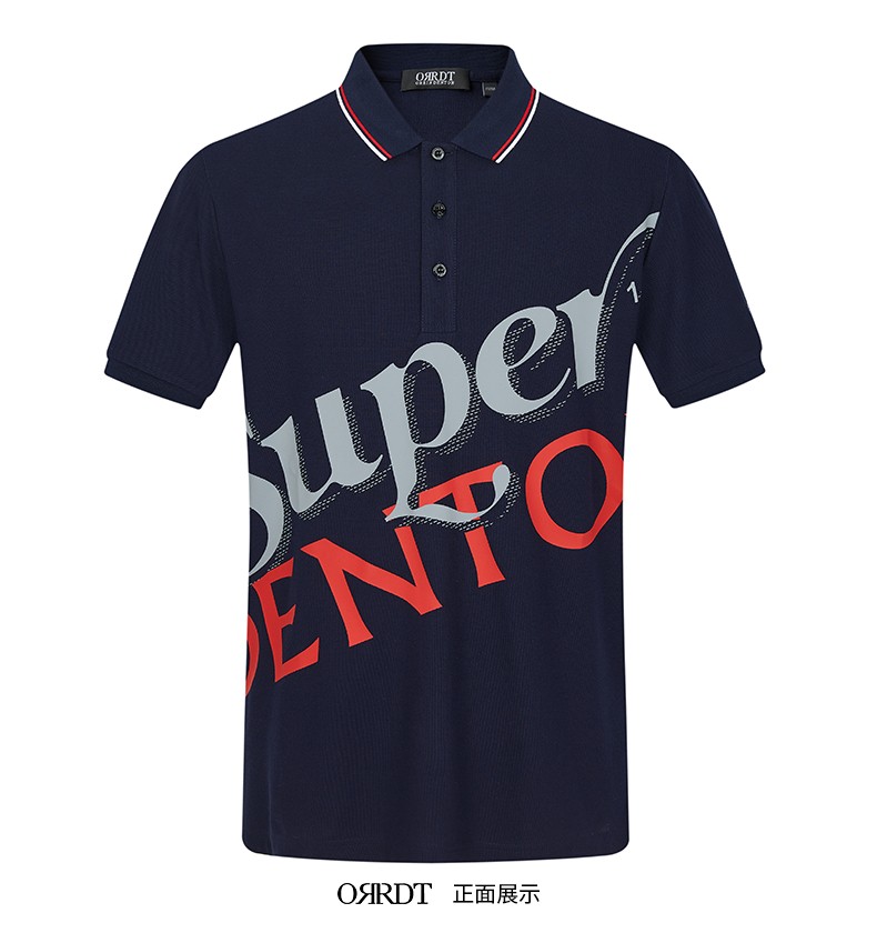 国际大牌商务休闲透气短袖t恤男 深藏青色 54【图片 价格 品牌 报价】