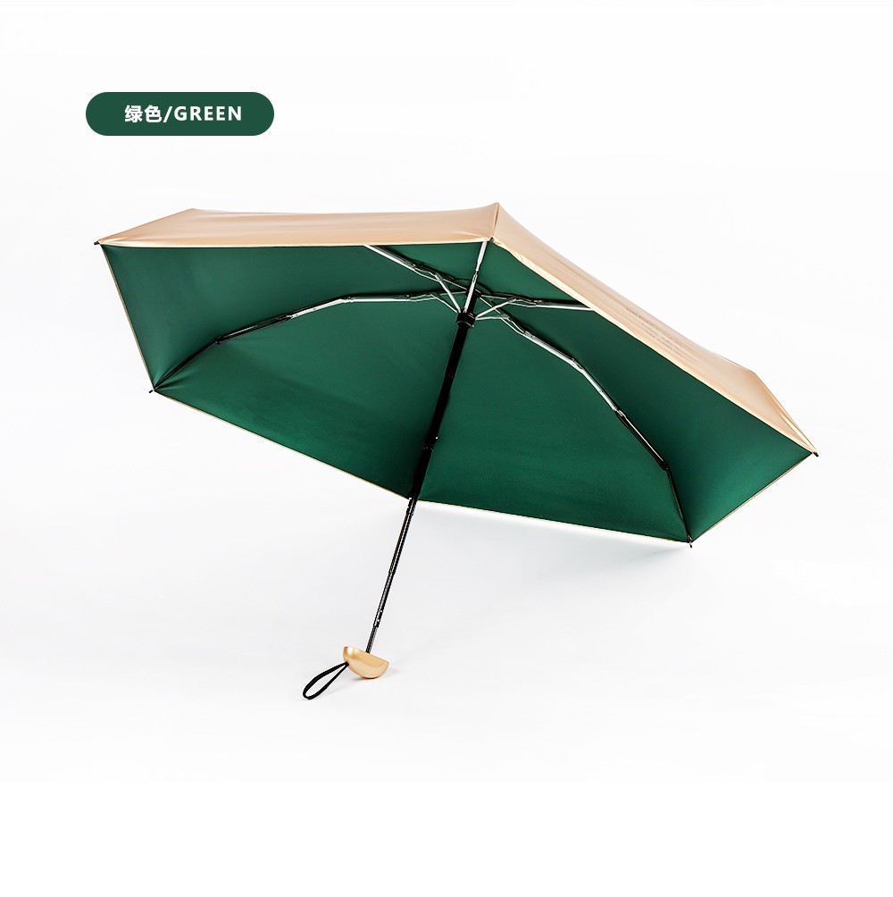 5040星宝伞轻奢遮阳伞女晴雨两用防紫外线太阳伞防晒雨伞六折小金伞