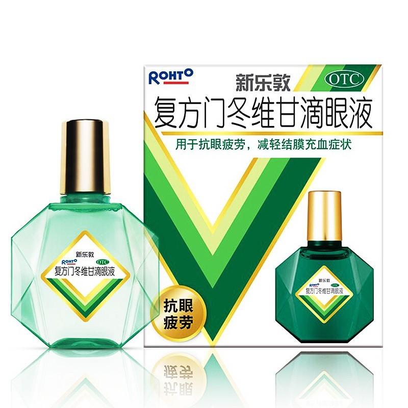mentholatum/曼秀雷敦 新乐敦 复方门冬维甘滴眼液 13ml*1瓶/盒眼疲劳