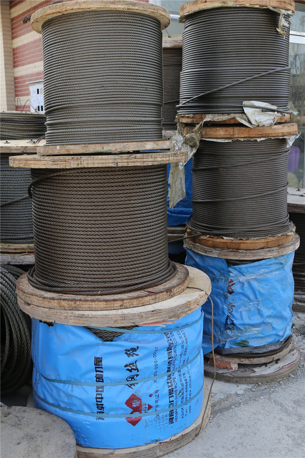 全千耀电动葫芦钢丝绳行吊麻芯油绳起重机油钢丝绳油丝绳6mm