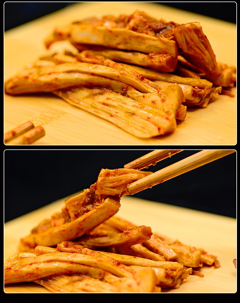 姑娘追酱卤牛板筋烧烤香辣麻辣味新疆特产清真休闲零食小包装香辣味