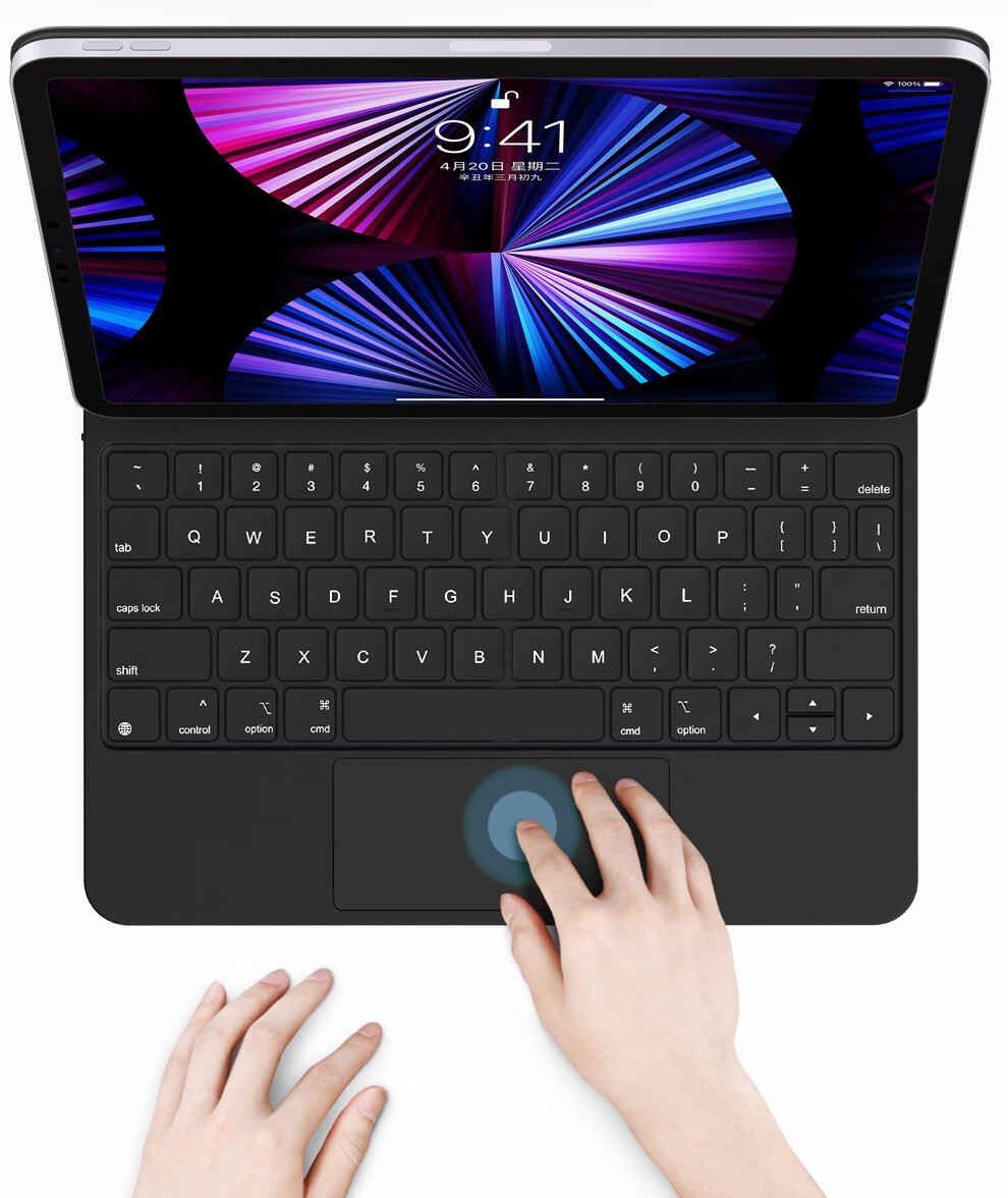 维想ipadpro悬浮妙控键盘11英寸air4苹果键盘平板2021ipadpro键盘保护