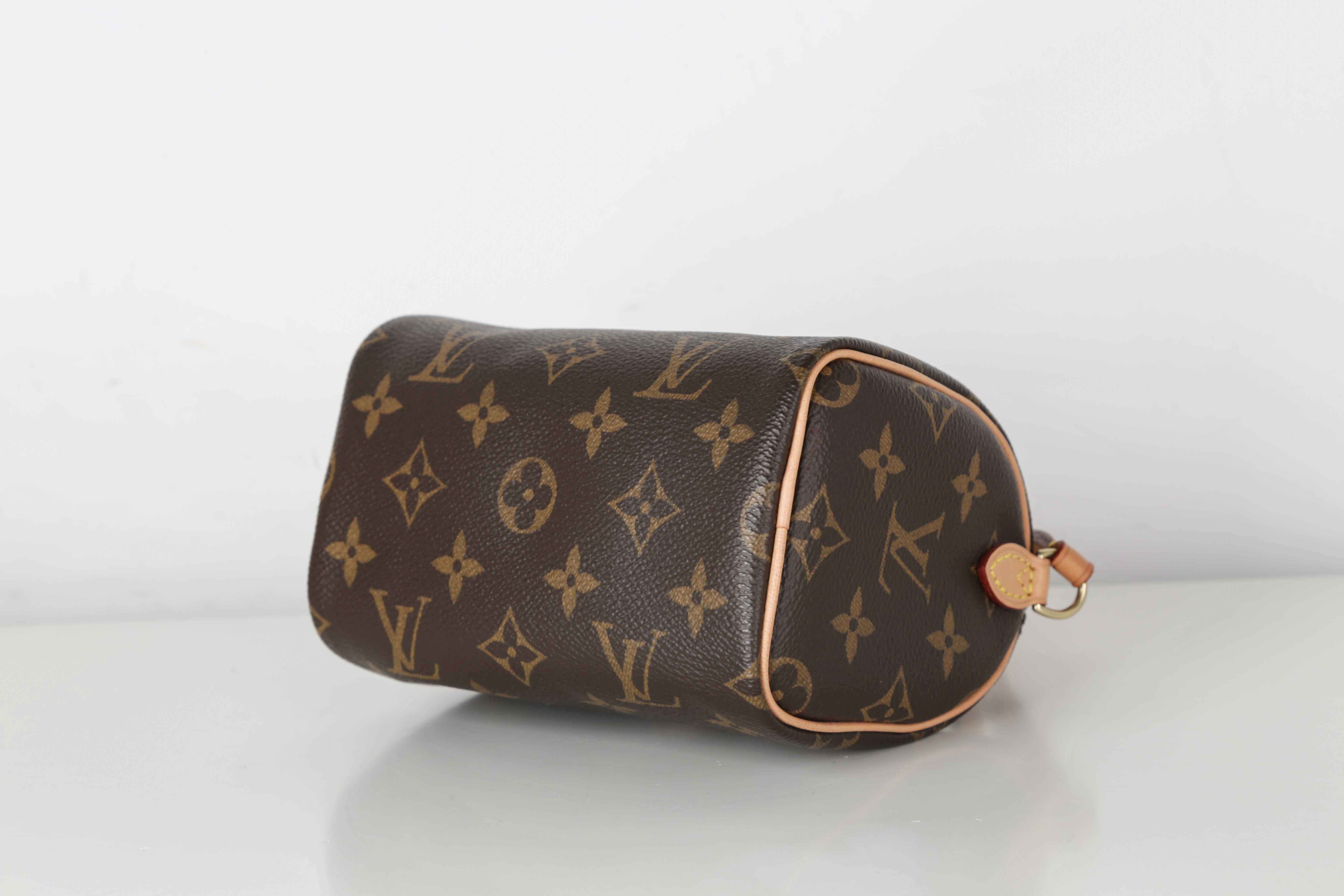 99新lv老花nano迷你speedy枕头单肩手提手袋女士斜挎包