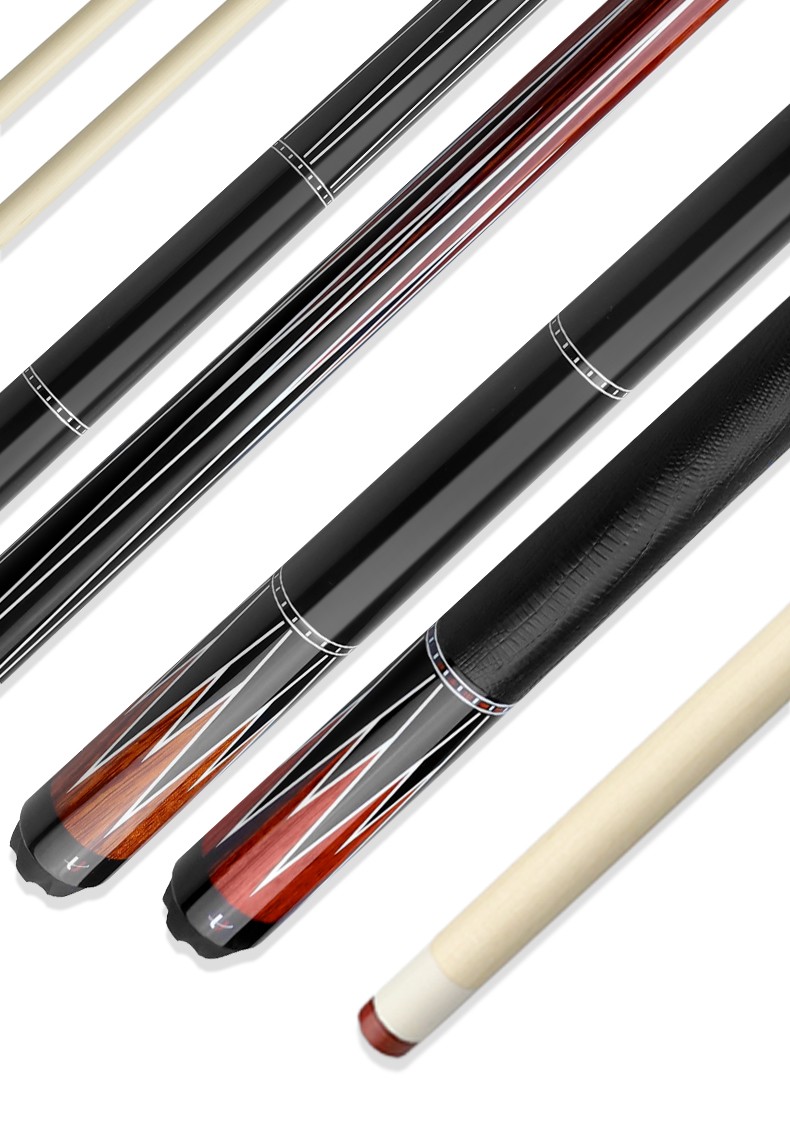 环球(universal)台球杆060枫木大头杆中式黑八黑8球杆桌球杆九球杆 un