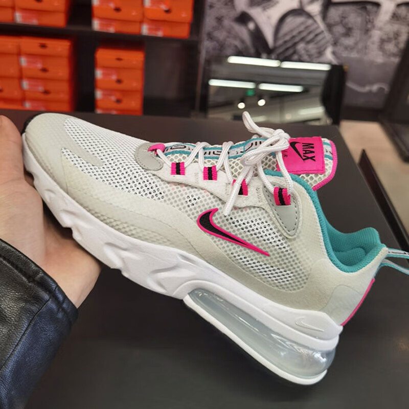 nike耐克女鞋airmax270运动鞋气垫鞋轻便缓震舒适休闲鞋跑步鞋cz161