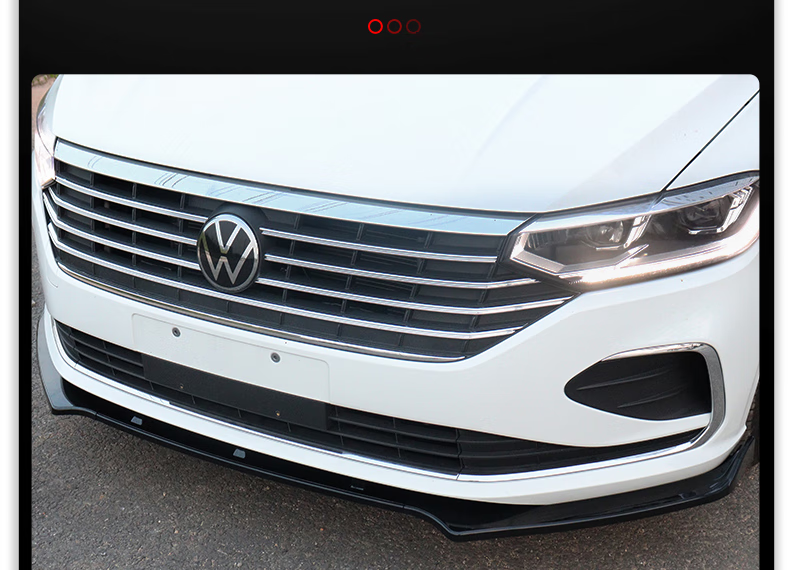 左鸿 适用于大众2023款朗逸前铲 新款朗逸专用小包围运动前唇外饰前脸