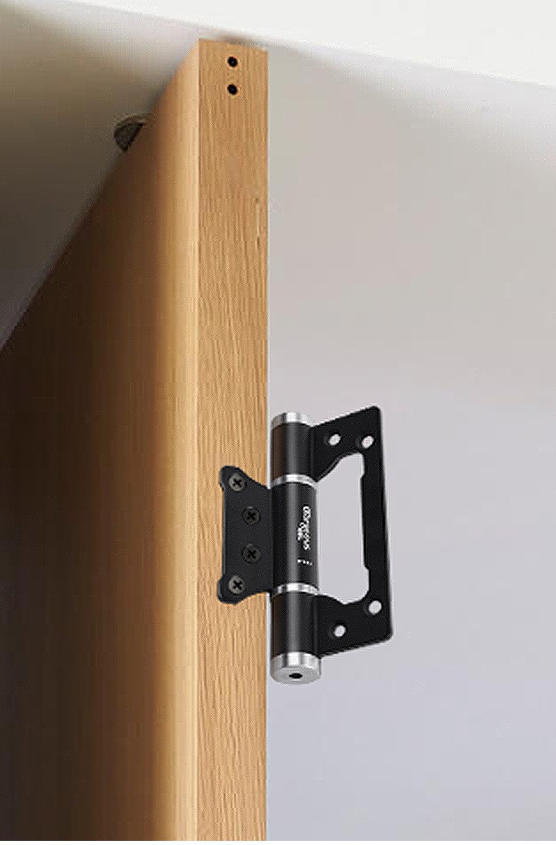 哥爵士隐形门合页多功能闭门器自动关门液压缓冲暗门自闭弹簧子母合页