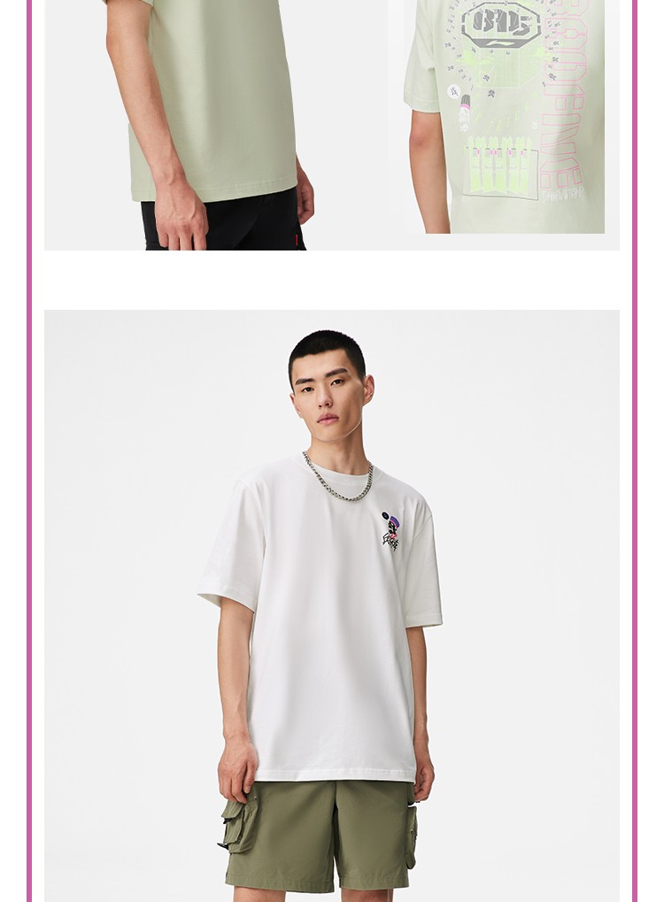 李宁短袖男2022新品春夏反伍badfive兵不厌诈男子文化衫官方旗舰网a