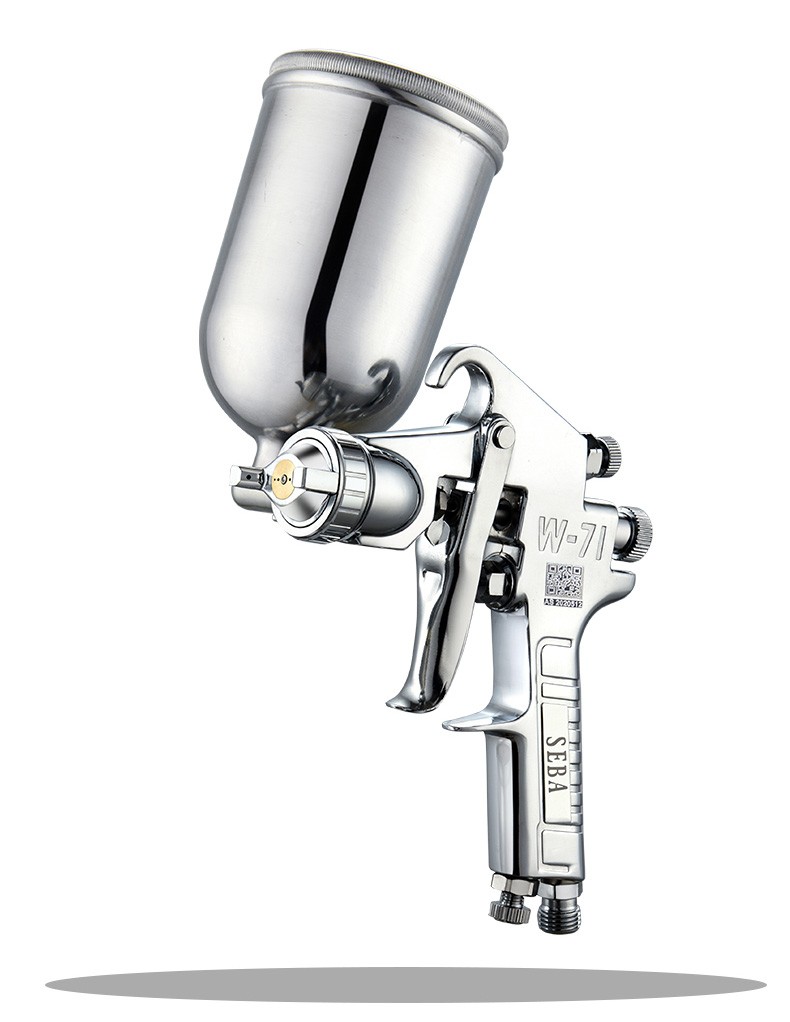 seba 日本w-71c气动喷漆枪家具面漆枪 汽车油漆喷枪喷壶w71高雾化