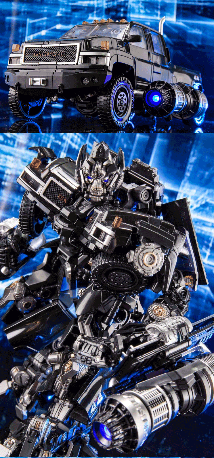 黑曼巴ls09变形专家铁t皮mpm06变形玩具金刚合金版模型机器人ls09铁皮