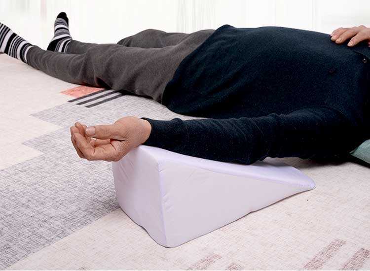 上肢抬高垫体位垫护理垫前臂骨折康复病人垫胳膊垫手部抬高垫皮革