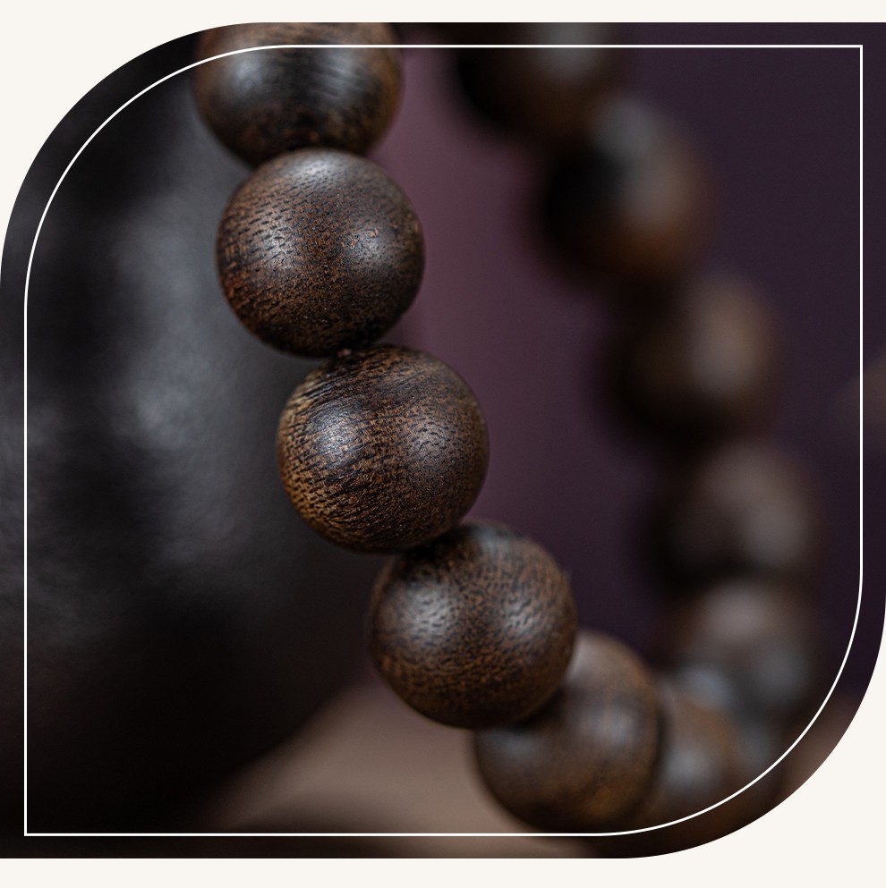 木醉白奇楠沉香文玩手串男佛珠念珠正区海南老料沉水级10级香韵典藏级