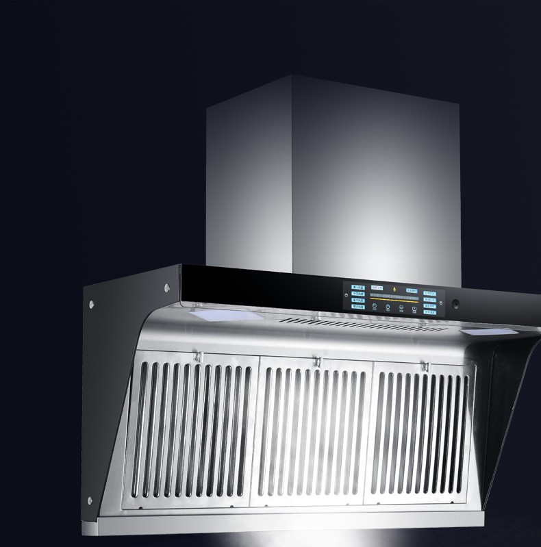 【送上门安装】长城(changcheng)不锈钢7字型油烟机25立方大吸力油烟