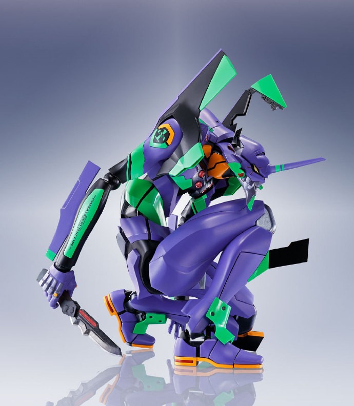 万代dynaction 新世纪福音战士eva合金成品模型玩具 40cm 初号机卡西