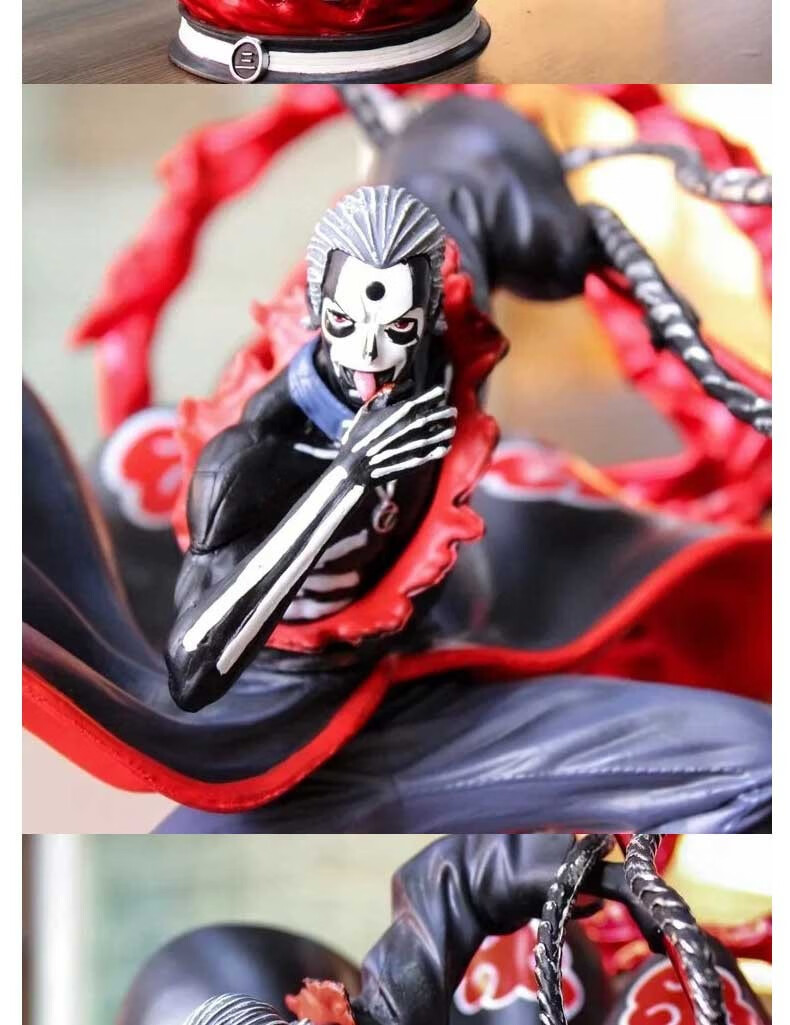 cs飞段 邪神 晓组织 gk 双造型 超大型雕像模型摆件手办 飞段a款[36cm