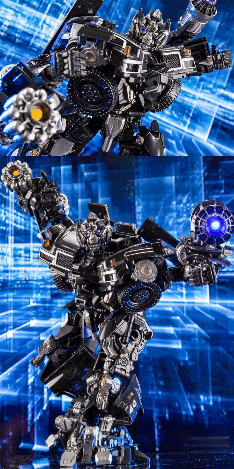 黑曼巴ls09变形专家铁t皮mpm06变形玩具金刚合金版模型机器人ls09铁皮