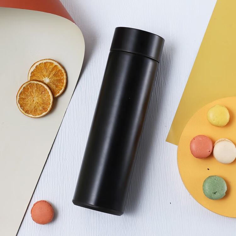 304不锈钢保温杯车载旅行便携智能显温杯男女士高档简约便携泡茶杯