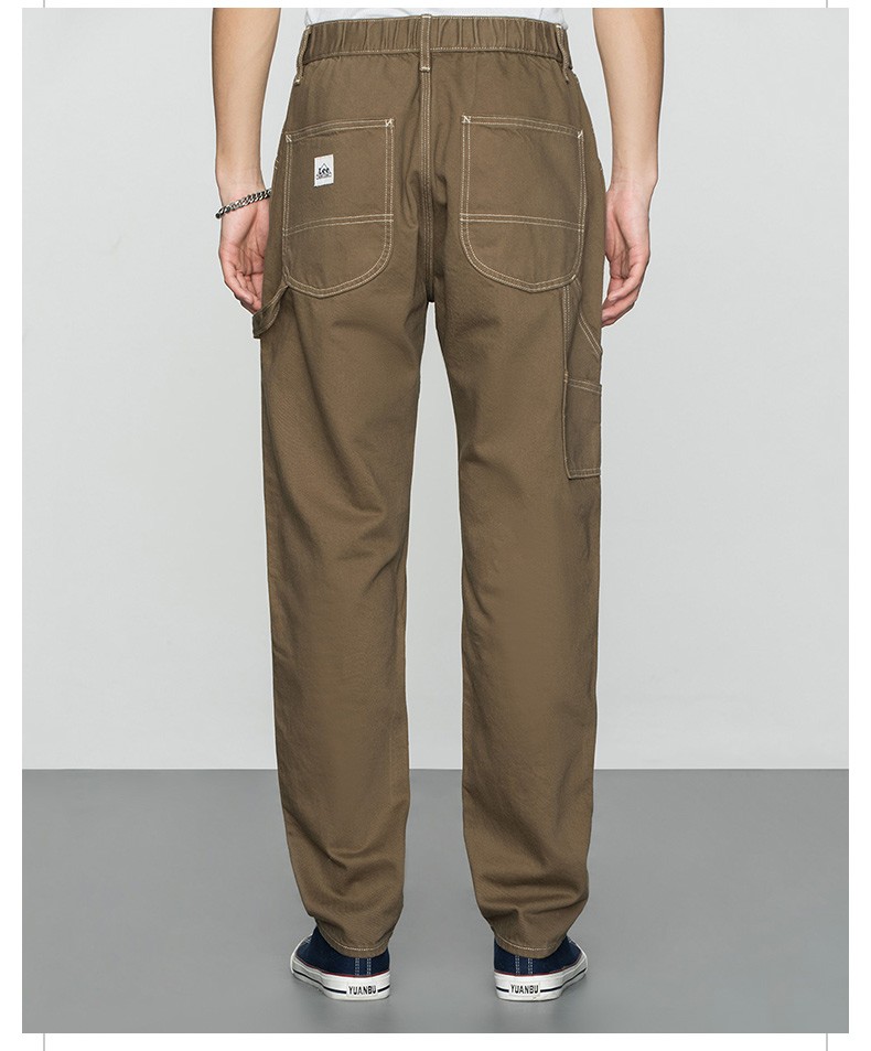 lee商场同款22春夏新品卡朋特工装棕色男牛仔裤lmb144754100429棕色29