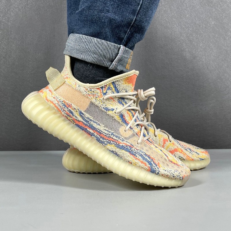 yeezy boost 350 v2椰子350男女休闲跑步鞋情侣运动鞋子 芝麻美洲限定