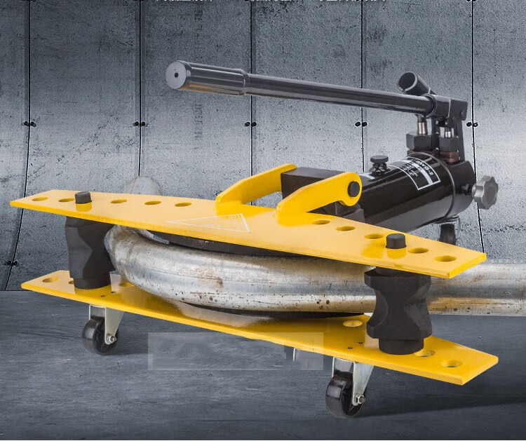 手动液压弯管机整体分体电动弯管器手动弯管机镀锌管铁管钢管dwg1分体