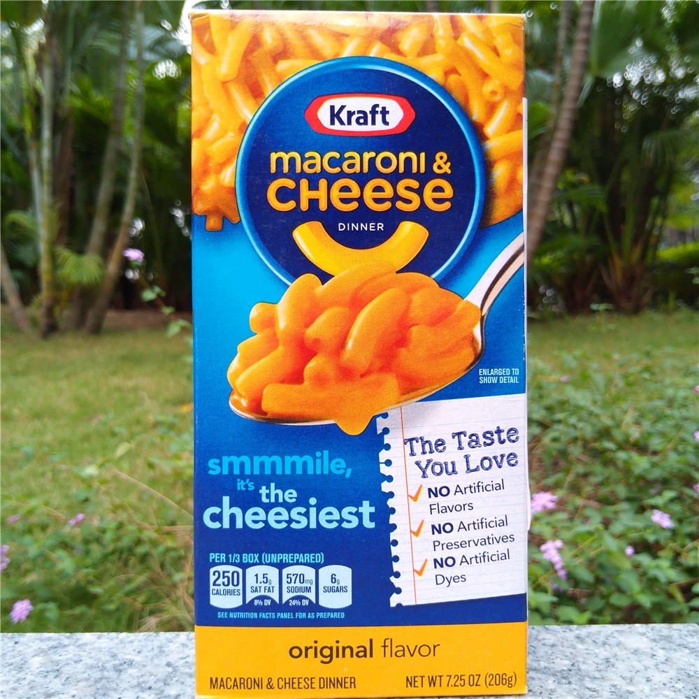 预售美国卡夫儿童速食奶酪芝士通心粉kraftmacaronix26ampcheesedi