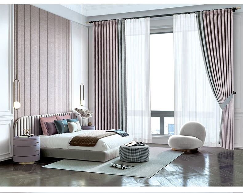 milan 米兰窗帘6号本 面料定高2.8 田园笙歌-仿真丝遮光布 l码 3.